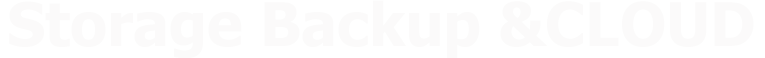 Storage Backup &CLOUD